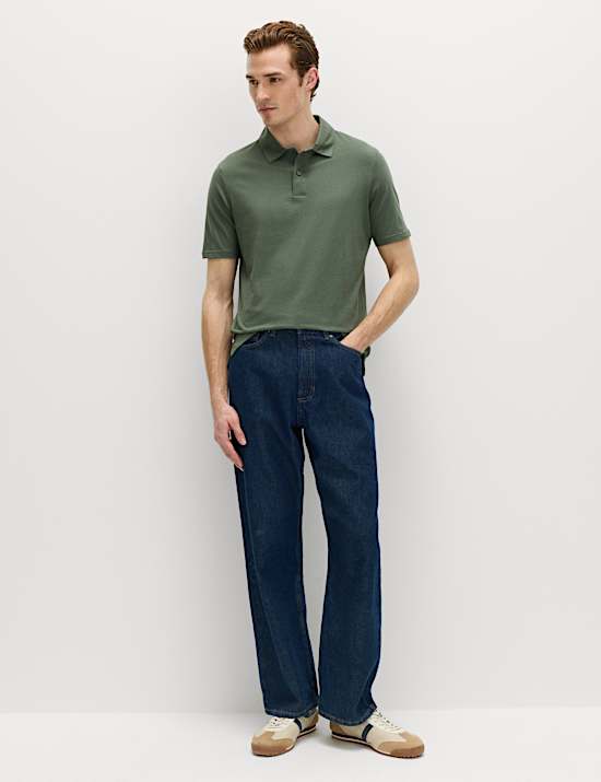 Pure Cotton Jersey Polo Shirt