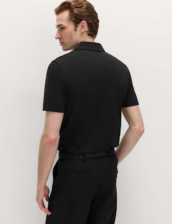Pure Cotton Jersey Polo Shirt