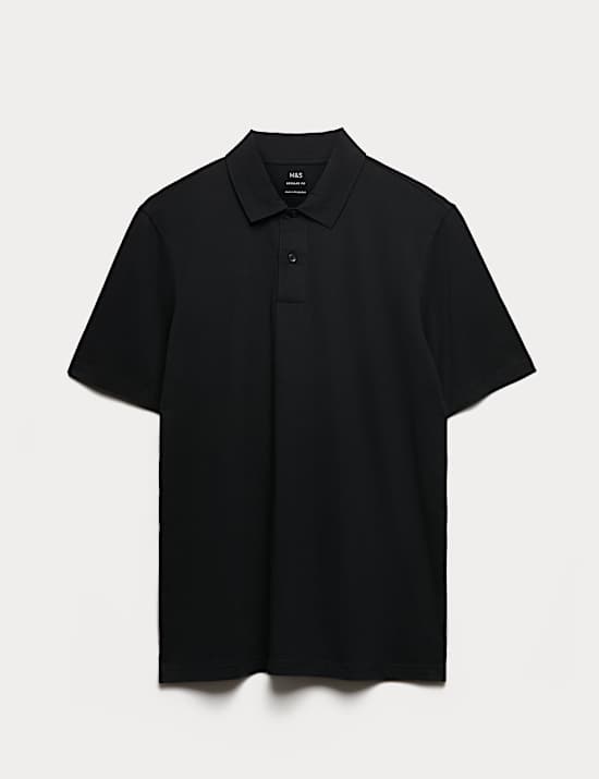 Pure Cotton Jersey Polo Shirt