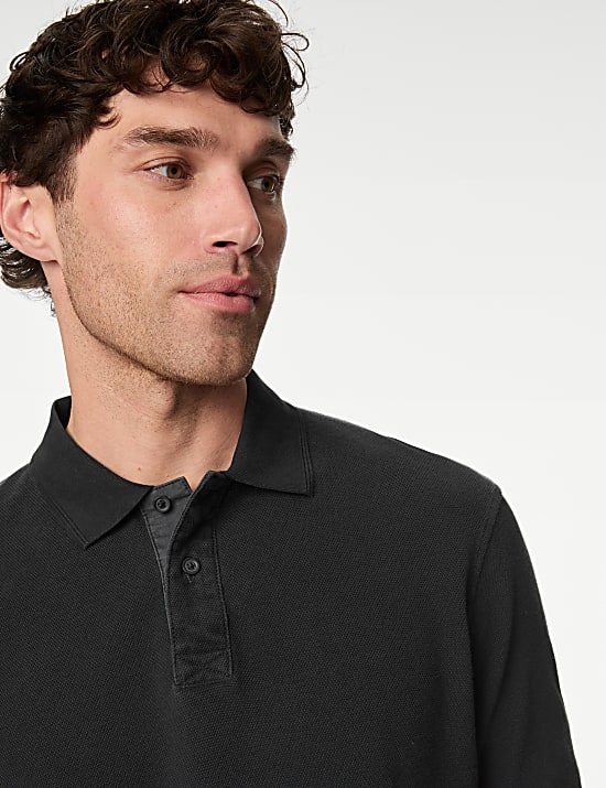 Pure Cotton Polo Shirt