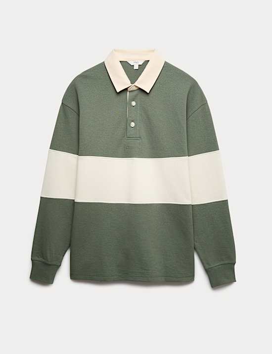 Rugby-Piqu&eacute;-Shirt mit hohem Baumwollanteil