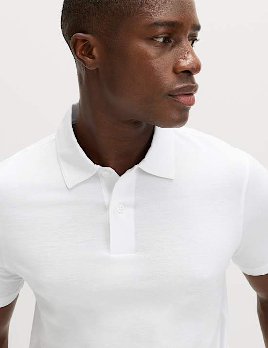 2 Pack Regular Fit Pure Cotton Polo Shirts