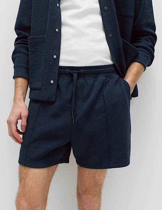 Cotton Rich Pique Shorts