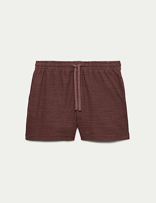 Boucl&eacute; Cotton Rich Shorts