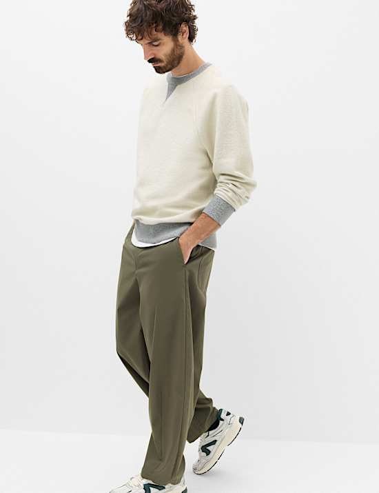 Cotton Rich Crew Neck Sweatshirt