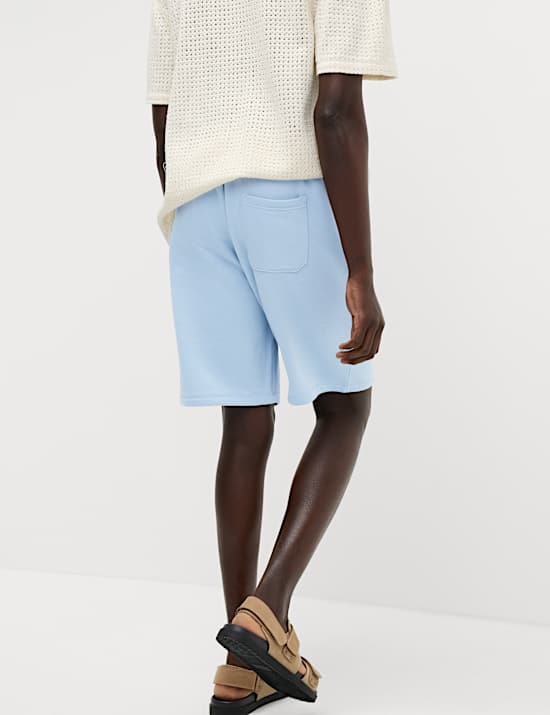 Elasticated Waist Cotton Rich Oversized Shorts