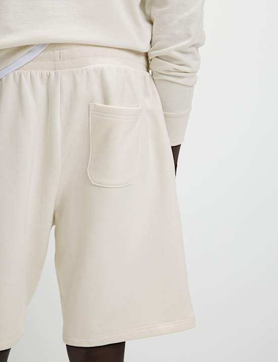 Elasticated Waist Cotton Rich Oversized Shorts