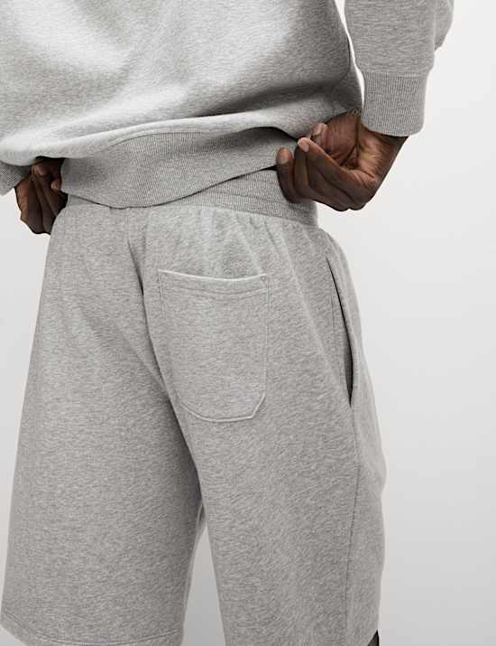 Elasticated Waist Cotton Rich Oversized Shorts