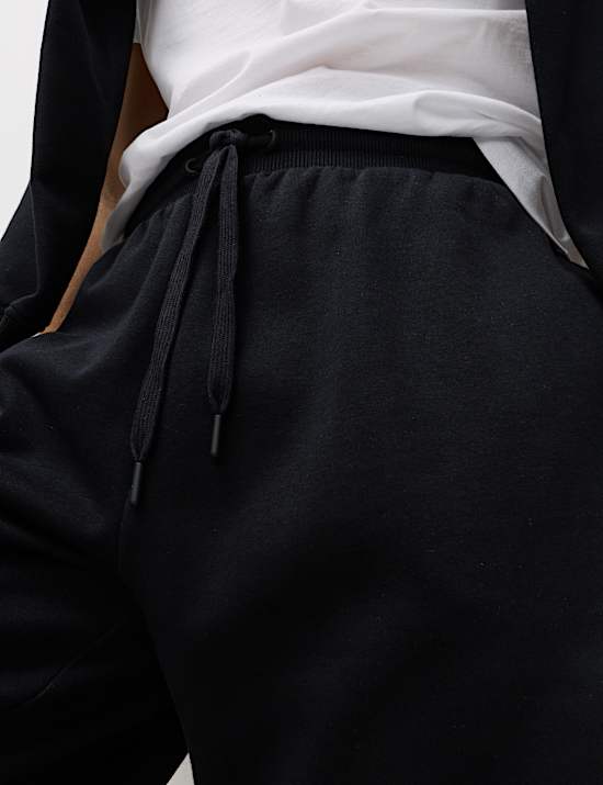 Elasticated Waist Cotton Rich Oversized Shorts