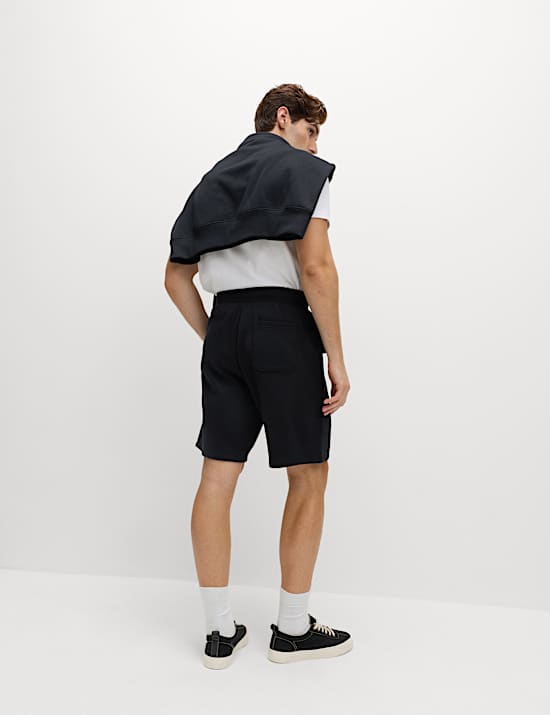 Elasticated Waist Cotton Rich Oversized Shorts