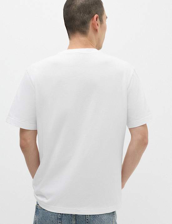 Pure Cotton Graphic Short Sleeve T-Shirt