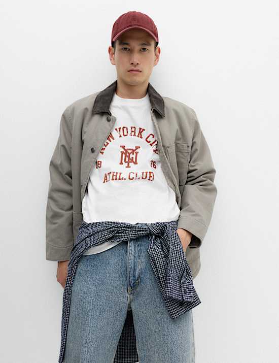 Pure Cotton Graphic Short Sleeve T-Shirt