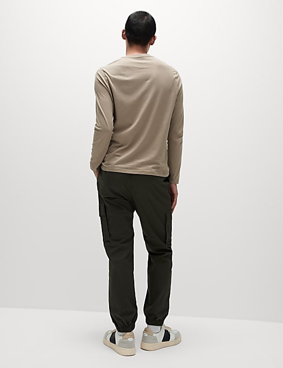 Pure Cotton Long Sleeve T-Shirt