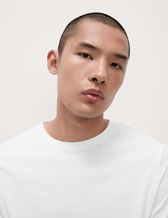 Pure Cotton Long Sleeve T-Shirt