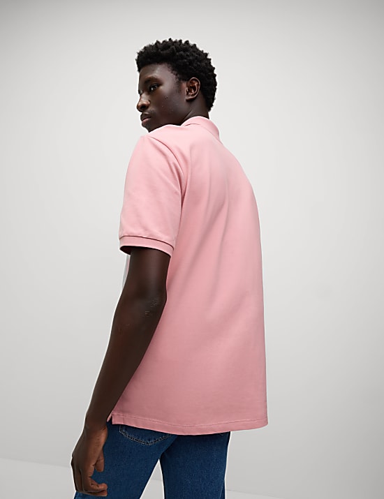 Ultieme regular-fit poloshirt van piquéstof