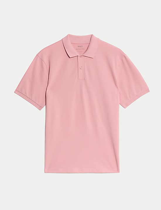 Ultieme regular-fit poloshirt van piquéstof