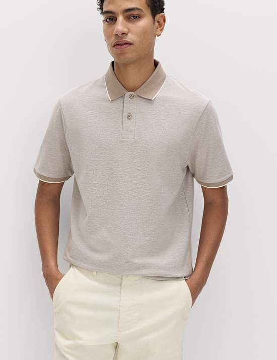 Ultimate Tipped Pique Polo Shirt