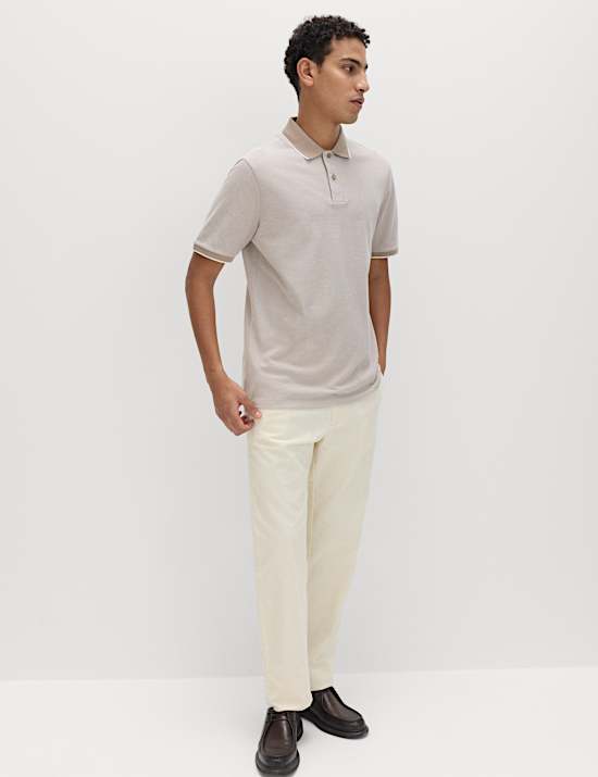 Ultimate Tipped Pique Polo Shirt