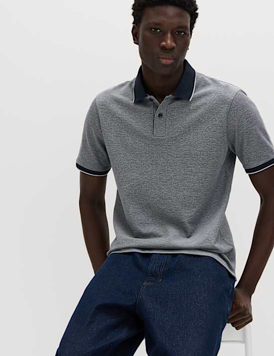Ultimate Tipped Pique Polo Shirt