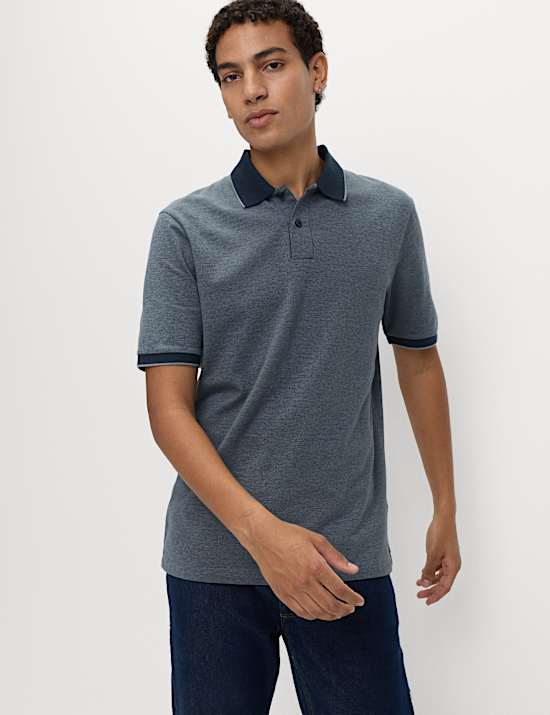 Ultimate Tipped Pique Polo Shirt