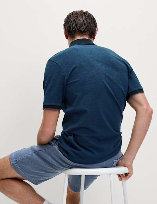 Ultimate Tipped Pique Polo Shirt