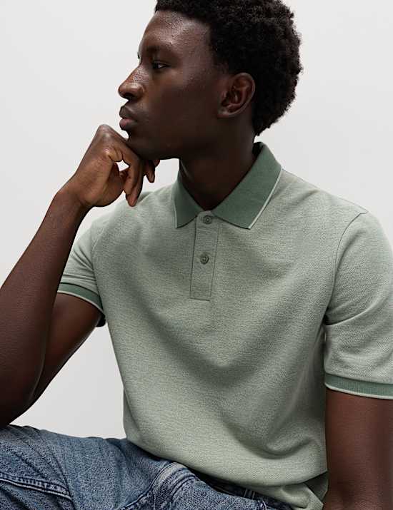 Ultimate Tipped Pique Polo Shirt