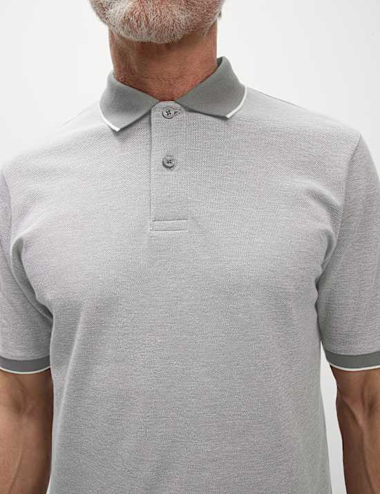 Πικέ μπλούζα πόλο με ρίγα Ultimate