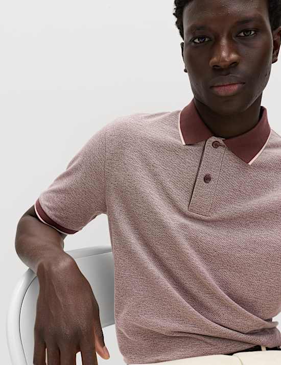 Ultimate Tipped Pique Polo Shirt