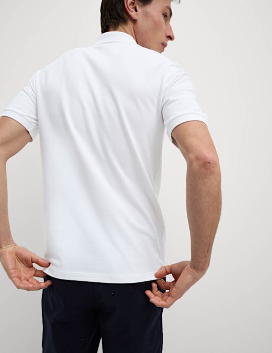 Slim Fit Cotton Rich Pique Polo Shirt