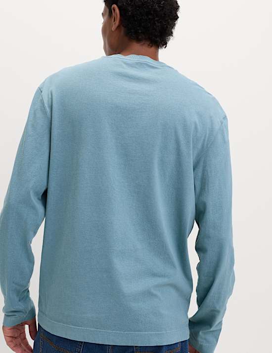 Pure Cotton Crew Neck T-Shirt