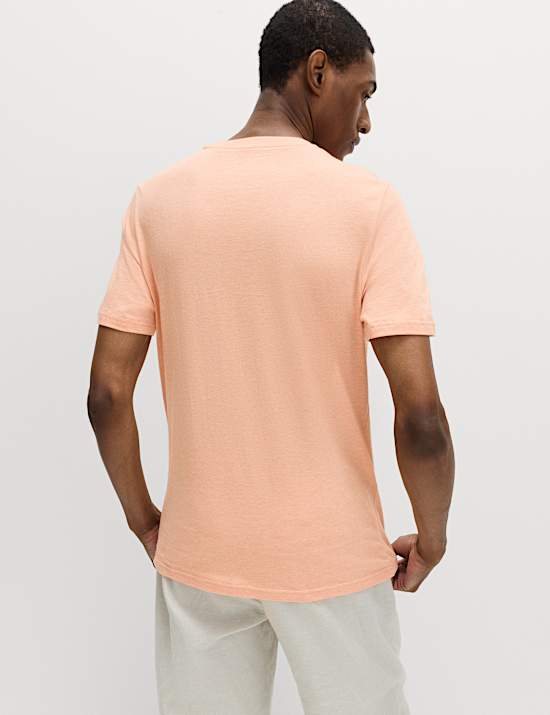 Regular Fit Pure Cotton Crew Neck T-Shirt