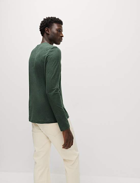 Pure Cotton Crew Neck T-Shirt