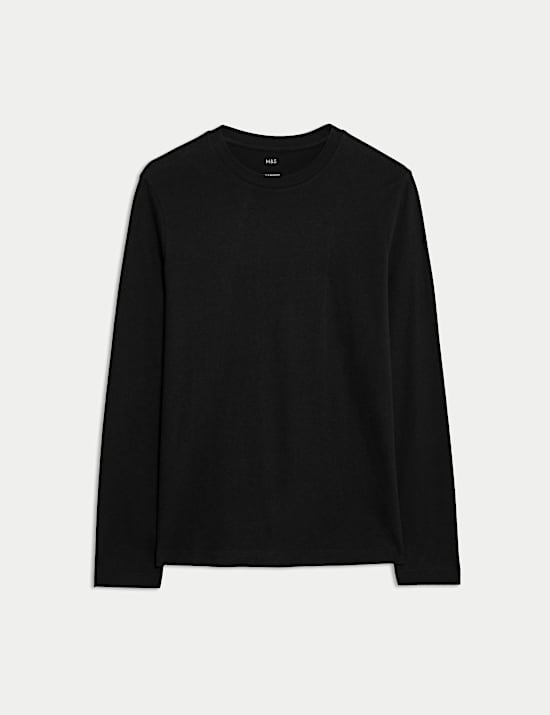 Pure Cotton Crew Neck T-Shirt