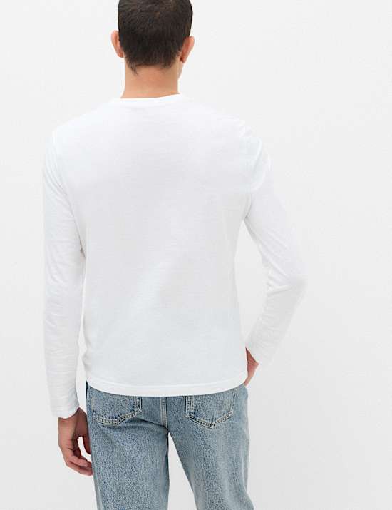 T-shirt col ras du cou 100 % coton