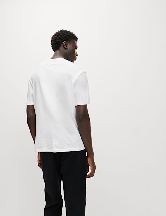 Relaxed Fit Pure Cotton T shirt