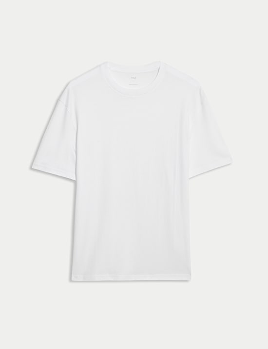 Relaxed Fit Pure Cotton T shirt