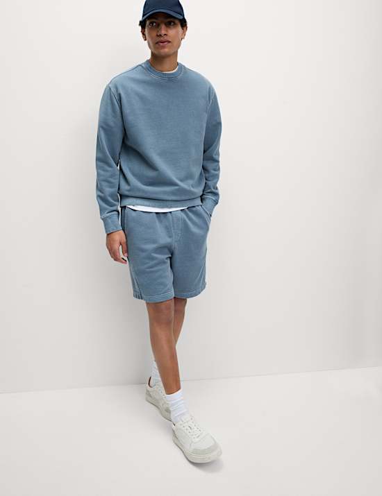 Pure Cotton Garment Dye Sweatshirt