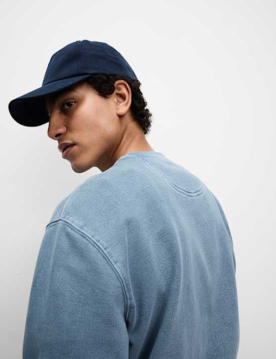 Pure Cotton Garment Dye Sweatshirt