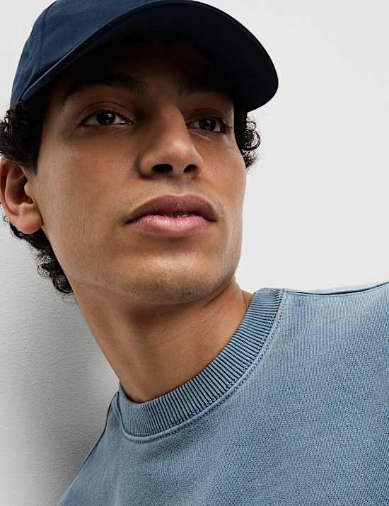 Pure Cotton Garment Dye Sweatshirt