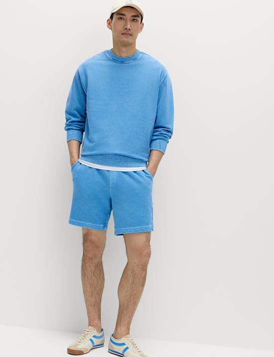 Pure Cotton Garment Dye Sweatshirt