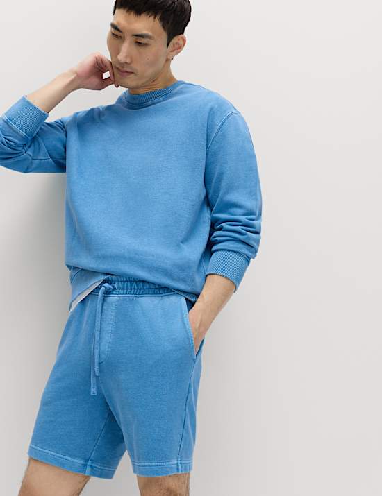 Pure Cotton Garment Dye Sweatshirt