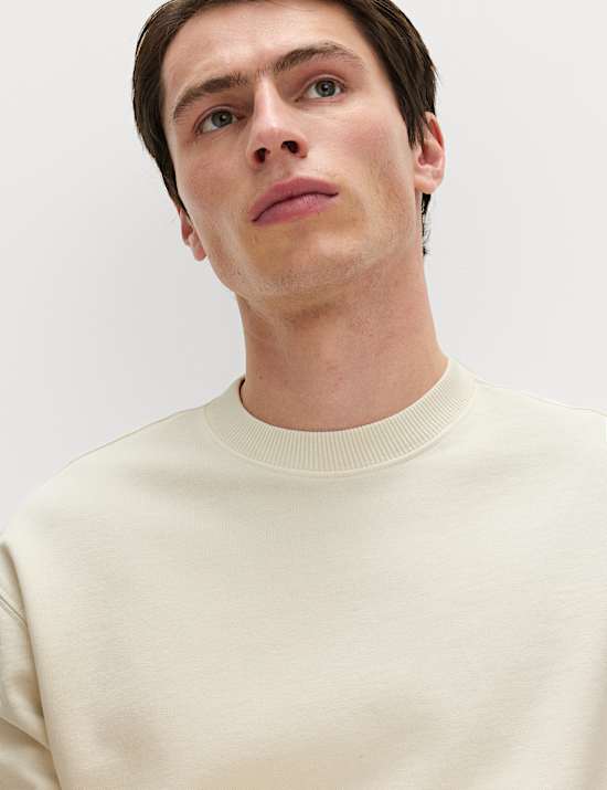 Pure Cotton Garment Dye Sweatshirt
