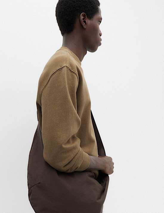 Pure Cotton Garment Dye Sweatshirt