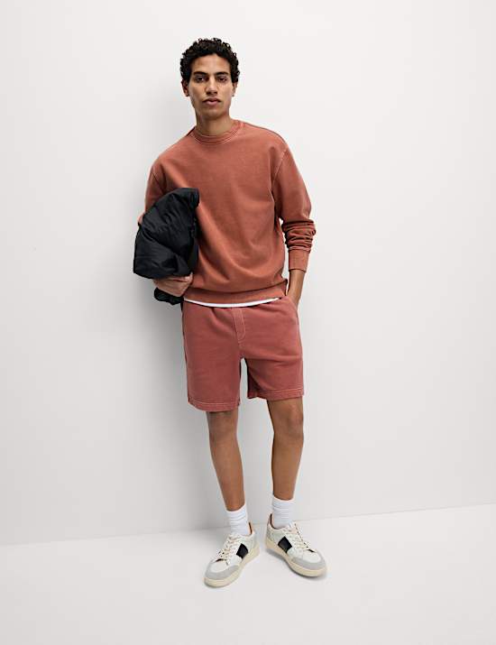 Pure Cotton Garment Dye Sweatshirt