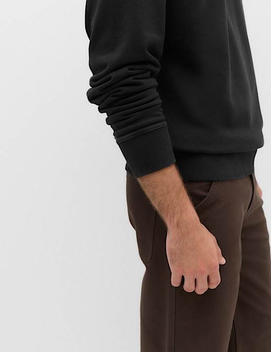 Pure Cotton Garment Dye Sweatshirt