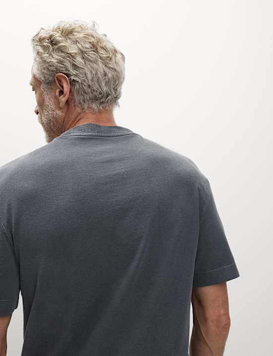 Pure Cotton Garment Dyed T-Shirt