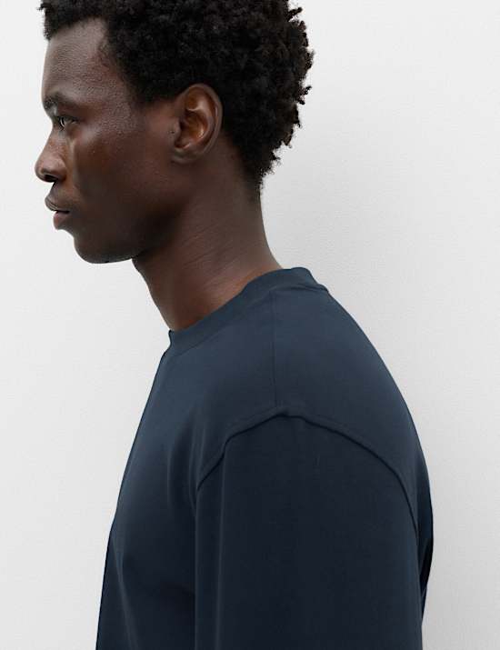 Pure Cotton Soft Touch Long Sleeve T-Shirt