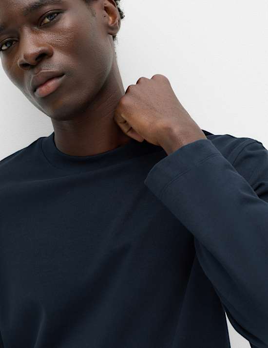 Pure Cotton Soft Touch Long Sleeve T-Shirt