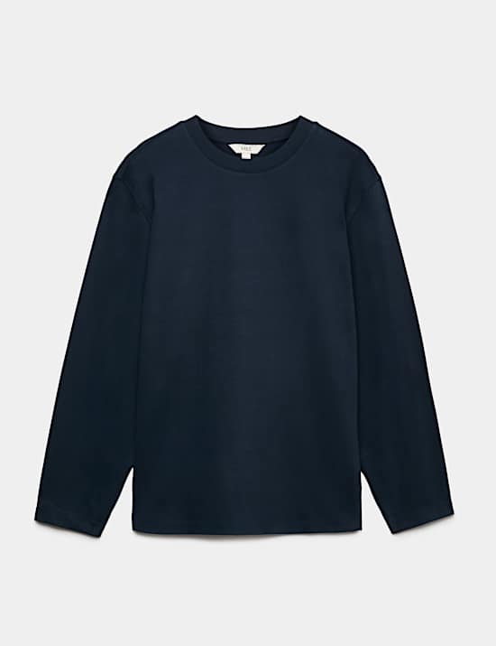 Pure Cotton Soft Touch Long Sleeve T-Shirt