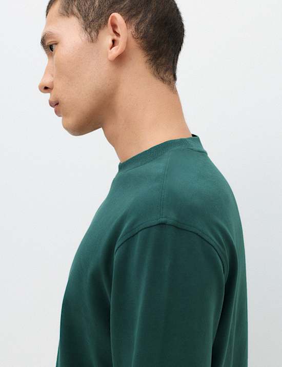 Pure Cotton Soft Touch Long Sleeve T-Shirt